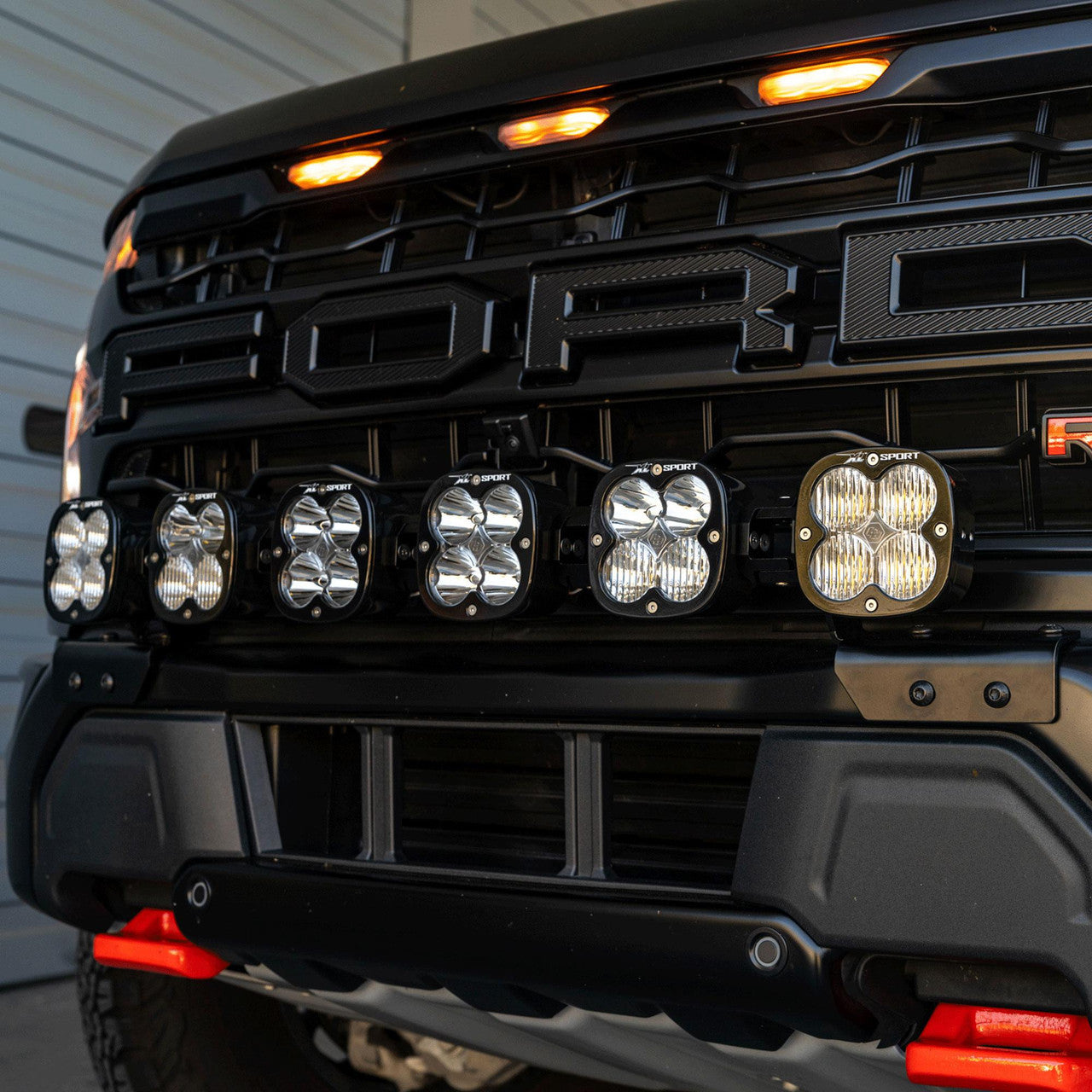 6 XL Linkable Bumper Light Kit Raptor R/37